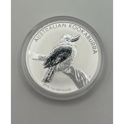 Australijska Kookaburra 2010 - 1 uncja - srebrna moneta bulionowa