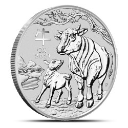 Lunar III: Rok Bawoła 2021 - 1 uncja srebra