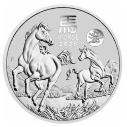Lunar III: Rok Konia 2026 privy mark - 1 uncja srebra