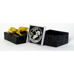 30-gramowa moneta o nominale 10 juanów PANDA wydana w Chinach w 2021