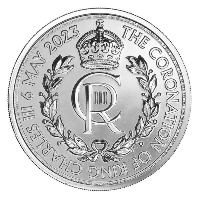Moneta wydana przez Royal Mint w 2023 roku upamiętniająca koronację Karola III
Limitowany nakład 150.000 sztuk
Stan bardzo dobry