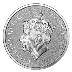 Moneta wydana przez Royal Mint w 2023 roku upamiętniająca koronację Karola III
Limitowany nakład 150.000 sztuk
Stan bardzo dobry