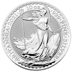 Britannia 2021 - 10 uncji srebra