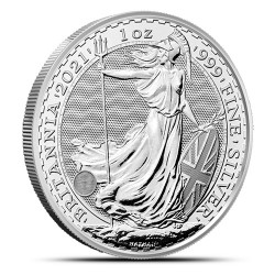 Zestaw 4 tub zawierających łącznie 100 sztuk 1-uncjowych monet Britannia wydanych w Wielkiej Brytanii w 2022 roku.
Monety w stanie menniczym.