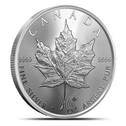 Kanadyjski Liść Klonu 2021 - moneta 1 uncja srebra