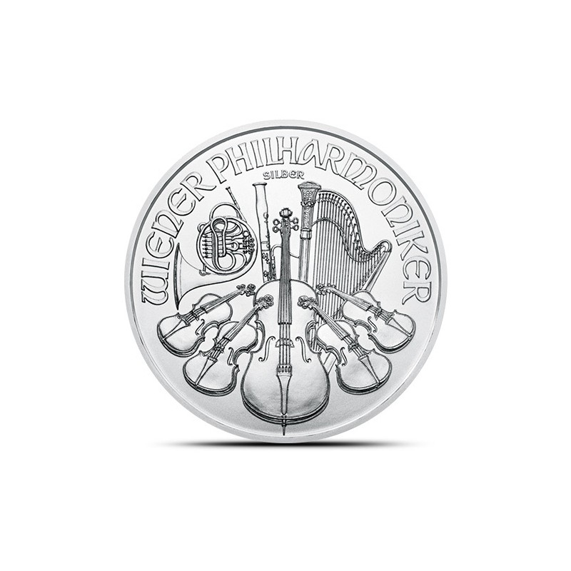 1-uncjowa moneta Wiener Philharmoniker wydana w Austrii z rocznika 2022
Stan: bardzo dobry