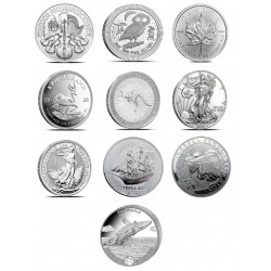 Srebrne monety kolekcjonerskie