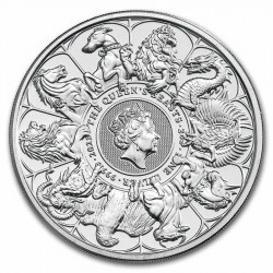 2-uncjowa moneta Completer Coin wydana w Wielkiej Brytanii w 2021 roku.
Monety w stanie menniczym.


