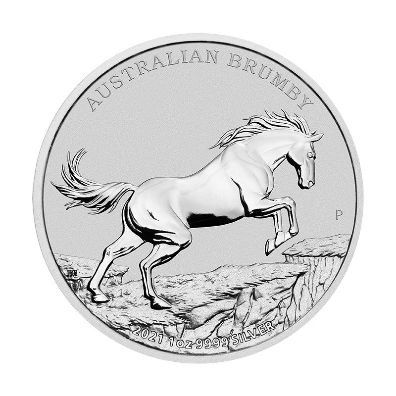 1-uncjowa moneta o nominale 1$ BRUMBY wydana w Australii w 2021 roku.
Monety w stanie menniczym.
